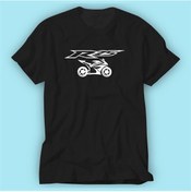 Resim R25 Siyah Baskılı Logo Tshirt Modeli 