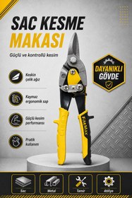 Resim GÜZELYÜZ AVM Alüminyum Sac Kesme Makası 