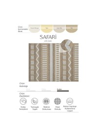 Resim Cool Halı Safari 676 Sarı İskandinav Halı Yolluk Dekoratif Etnik Halı Natural Mutfak Halısı Rustik Retro Halı 