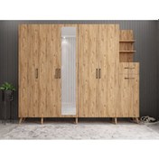 Resim Açelya Portmanto Vestiyer Çam M7 240 cm 