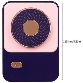 Resim Taşınabilir Şarj Edilebilir Boyun Askılı Vantilatör, Küçük Pembe 