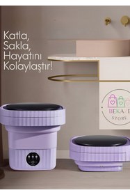 Resim Sellwell  Mini Taşınabilir Mini Çamaşır Makinesi 