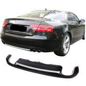 Resim Stuning Audi A5 B8 Uyumlu Arka Difüzör Sportback Plastik Boyasız 2008 2012 A5 769261180582 