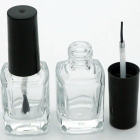 Resim Boş Oje Şişesi 12 ml (5 Adet) Konik Boş Şişe 