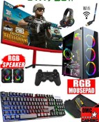 Resim DMC N58x (PUBG,GTA 5) Ryzen 5 5500,16gb,500gb Hdd,256gb Ssd,4gb Gtx750ti,23'8 Oyuncu Masaüstü Bilgisayar 