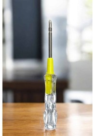 Resim Test Cihazı Kontrol Kalemi Çift Başlıklı Şeffaf Elektrik Testi 