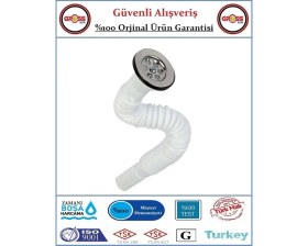 Resim Lavabo Gider Sifonu Körüklü 