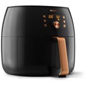Resim Philips Hd9867/90 Airfryer Fritöz Xxl Siyah Bakır 