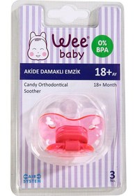 Resim Wee 113 Akide Gövdeli Damakli Emzik No:3 Çok Renkli 