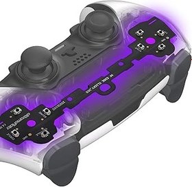 Resim eXtremeRate Face Buttons Clicky Kit for PS5 Edge Controller, Custom Tactile Dpad Action Buttons for PS5 Edge Controller D-pad ABXY X Circle Square Triangle Buttons Mouse Click Kit - Without Controller 