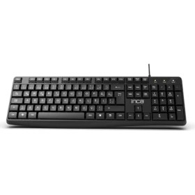 Resim Inca IK-275QU Q Türkçe USB Multimedya Soft Touch Siyah Klavye 