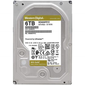 Resim 6TB WD GOLD ENTERPRISE 7200RPM SATA3 256MB WD6003FRYZ 