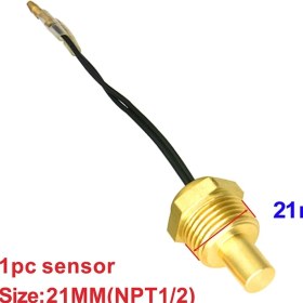 Resim Xiyu Shop 21 mm Tarzı Evrensel Su Sıcaklık Sensörü Araba Sıcaklık Sensörü Su Sıcaklık Ölçer (Yurt Dışından) 