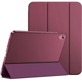 Resim Apple Uyumlu iPad 10. Nesil 10.9 Kılıf Uyku Modlu Pu Deri Smart Standlı Case A2696 A2757 A2777 Kapaklı Kılıf 