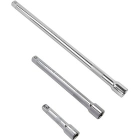 Resim Moveevo 1/4" Sürüş Uzatma Soketi Seti 50mm, 100mm, 150mm - Yüksek Kalite Krom Vanadyum Çelik 