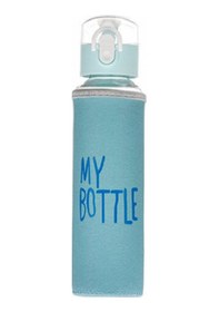 Resim My Bottle Deri Kılıflı Cam Matara 480 Ml 