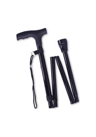 Resim Medikaltec Katlanır Baston Otomatik Kurulum Katlanabilir Boy Ayarlı Baston 