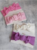 Resim pempem bandana Kız Bebek 4lu Ribana Bandana 