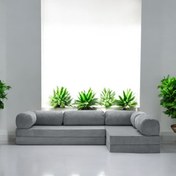 Resim MiniWood Köşe Koltuk Takımı Lego Koltuk Sünger Yataklı Kanepe Tv Koltuğu 