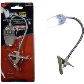 Resim Mandal Tutturuculu Pilli Led'li Kitap Okuma Ve Masa Lambası 