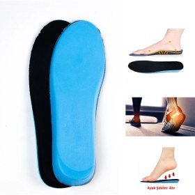 Resim Airyfoot Memory Foam Ortopedik Ayakkabı Tabanlık, Hafızalı Ayakkabı Tabanı ( 1 Çift ) 