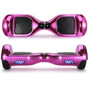 Resim CityMate Elektrikli Kaykay Hoverboard 6.5 Inch Parlak Kasa Pembe - Taşıma Çantası Hediye 