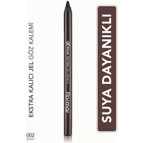 Resim Flormar Extreme Tattoo Akmayan Kajal Göz Kalemi 002 Walnut 
