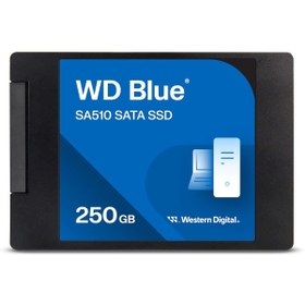 Resim Genel Markalar 23LWQ1QWL Digital WD Blue SA510 250 GB SATA 2,5 inç SSD 560 MB/sn'ye kadar okuma hızı. LLAKS 