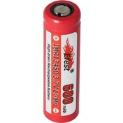 Resim Efest Imr 13450 600 Mah 3.6V - 3.7V li-Ion Pil Düz Pozitif Kutup 