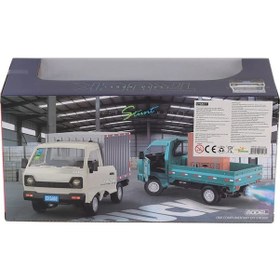 Resim Şarjlı Kumandalı Duman Atan Kamyon Yeşil Çok Renkli 