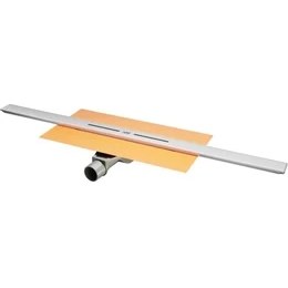 Resim Galata x Duş Kanalı Yandan Çıkışlı 80 cm Mat Satine 