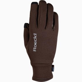 Resim Weldon Polartec Lüks Touchscreen Binicilik Eldiveni - Kahverengi / 6.5 