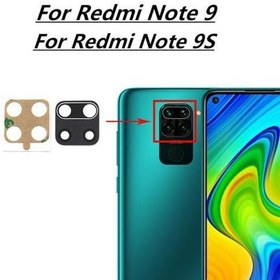 Resim Xiaomi Redmi Note 9S Arka Kamera Camı (Çıtasız Sadece Cam) 