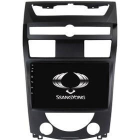 Resim Ssangyong Rexton Araç Multimedya Android Ekran Carplay Double Teyp 2+32 9" 08-13 Black Cadence 