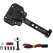 Resim Flybuy Yedek Wrangler Ve Scx10 Rc Mufunye Metal Led Lastik Jeep Iıı İçin Aydınlatma Askısı Araç 1/10 Dp 