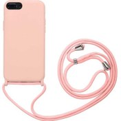 Resim iPhone Uyumlu 7 Plus Kılıf Lansman Ipli Kılıf 