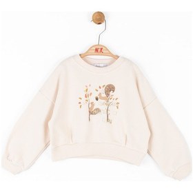 Resim Nk Kids Kız Çocuk Sweatshirt 37609 Krem 