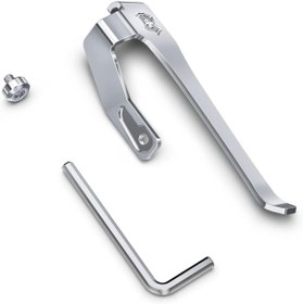 Resim STOREMAX Tool, aksesuar, çok amaçlı alet için taşıma klipsi, pratik tasarım, gümüş, 59 mm 978262 