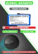 Resim GLOBAL BATARYA Anker Eufy Robovac 11s Max Akıllı Robot Süpürge Bataryası 14.4v 3200mah Pil (YÜKSEK KAPASİTE) 