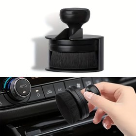 Resim 1 adet Lastik Parlatıcı Uygulayıcı Fırça, Lastik Fırça, Lastik Parlatıcı Fırça - Otomatik Lastik Giyim Uygulayıcı Fırça, Depolama Standı ile Lastik Detaylandırma ve Araba Yıkama Kiti için 