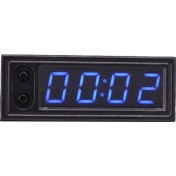 Resim Flameer Araba Saati Sıcaklık Gerilim Monitör Panel Metre Işık Ağırlık Premium Mavi (Yurt Dışından) 