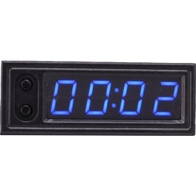 Resim Flameer Araba Saati Sıcaklık Gerilim Monitör Panel Metre Işık Ağırlık Premium Mavi (Yurt Dışından) 
