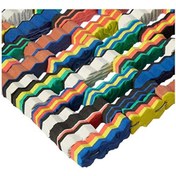 Resim Yıldızan PML1001 Geri Dönüştürülmüş Parmak Arası Kapı Paspası, Tek Boyut, Çok Renkli 1178227 