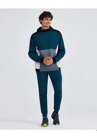 Resim Skechers M 2Xı-Lock Hoodie Sweatshirt Erkek Petrol Sweatshirt S232193-405 Petrol 