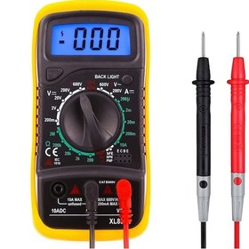 Resim XL830L Dijital Multimetre – Volt, Amper, Ohm Ölçen Geniş Fonksiyonlu Avometre 