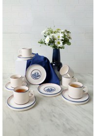 Resim Keramika Marine Wonders Stackable Çay Takımı 12 Parça 6 Kişilik Çok Renkli 