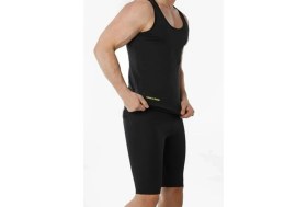 Resim Sweet Sauna Şekillendirici Yag Yakıcı Atlet Kısa Paçalı Tayt Takım 