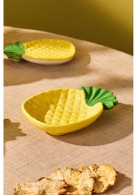 Resim Karaca Pineapple Çerezlik 14 Cm Sarı 