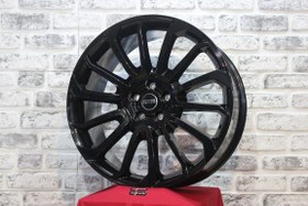 Resim R1 Wheels 22 inç 5*120 ET45 Siyah Jant Takımı (J-695) 