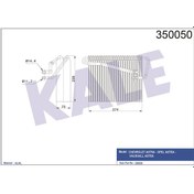 Resim KALE 350050 EVAPORATÖR ASTRA 